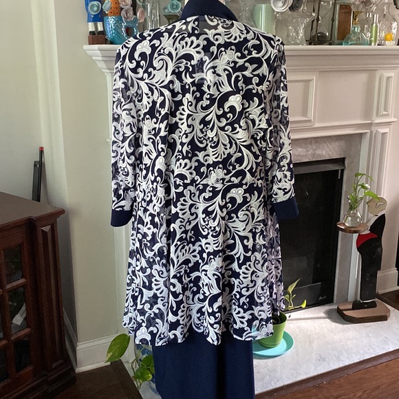 R&M Richards women’s two piece suit navy blue size 18 W - Picture 6 of 14